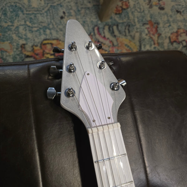 Chibson Snow Falcon Flying V - Not a Real Gibson