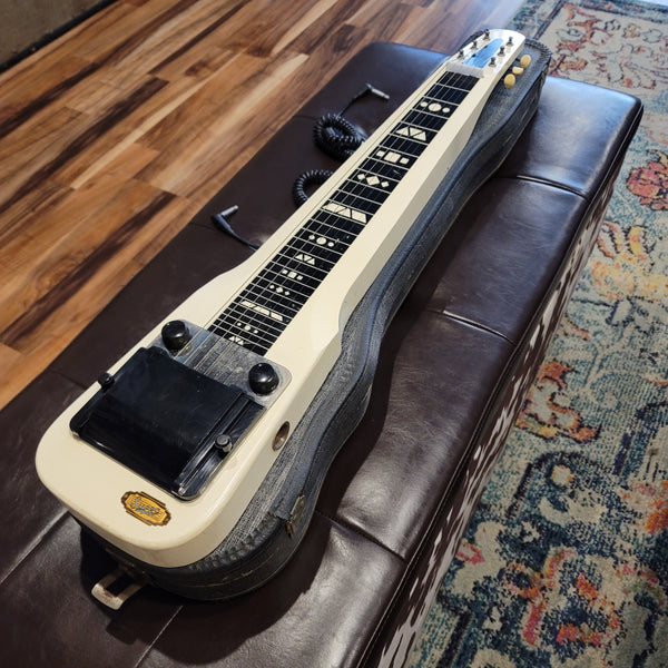 1966 Valco Supro Comet S410H Lap Steel w/ Original Case and Cable