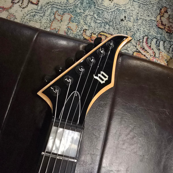 2017 Wylde Audio - Blood Eagle - Nordic Ice - EMG, Explorer Shaped
