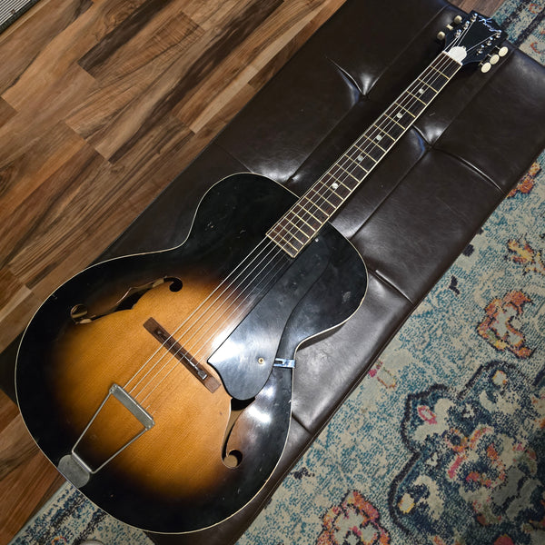 1962 Kay Archtop Acoustic Guitar - Sunburst - w/ Case