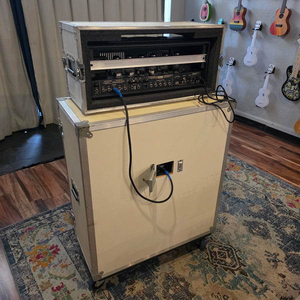 2007 Mesa Boogie Half Stack Touring Rig - Dual Rectifier Solo Tube Amp Head + 4x12 Cabinet + Road Cases