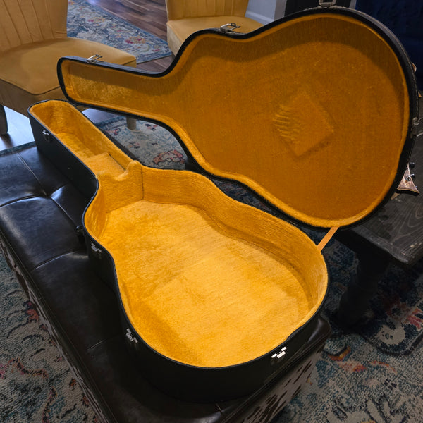 Early 1970's Univox MIJ Dreadnaught - Flame Maple Sunburst - Sold Woods - w/OHSC