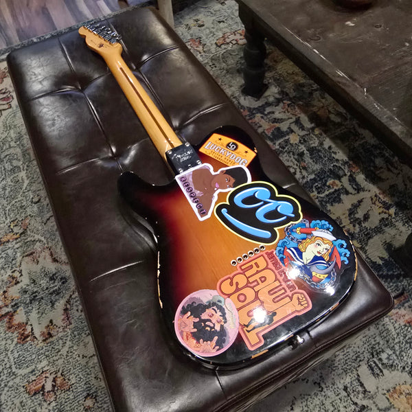 2004 Fender American Standard Telecaster - Sunburst - Owned and Used by Chris Robertson of Black Stone Cherry