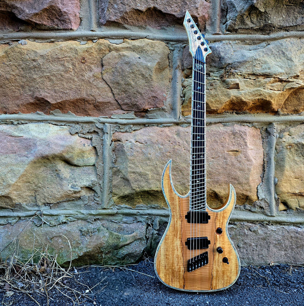 2019 B.C. Rich Shredzilla Prophecy - Multiscale Fishman Hipshot - Natural