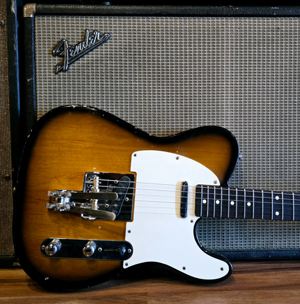 The Fender Bender - Honky Tony Ready Telecaster - B G Bender - Sunburst Tele - Tweed Case