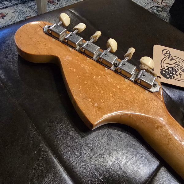 1966 Fender Musicmaster - Offset Body 24" Scale - Refin Black - w/OHSC