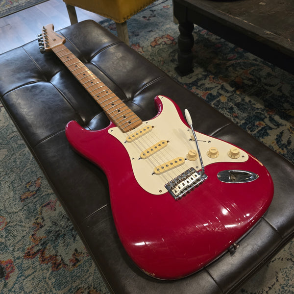 1992 Fernandes LE-1 Special Edition '57 Strat Copy - Red - Japan MIJ
