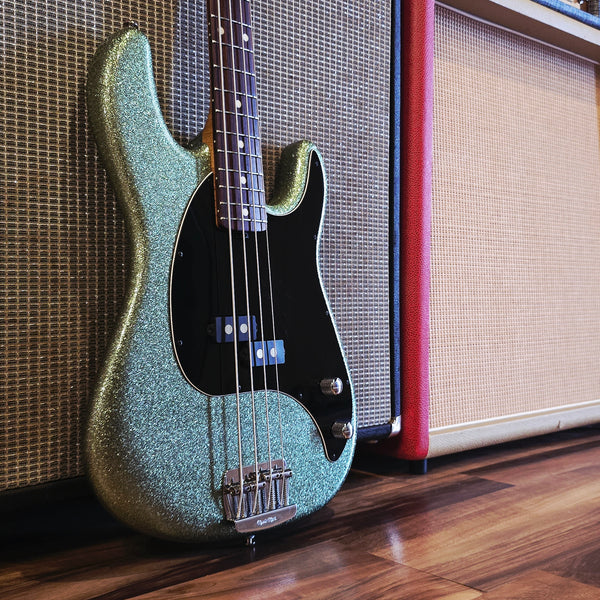 2019 Ernie Ball Music Man - Cutlass Bass - One of a Kind - Sea Foam Green Sparkle - w/OHSC