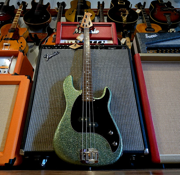 2019 Ernie Ball Music Man - Cutlass Bass - One of a Kind - Sea Foam Green Sparkle - w/OHSC