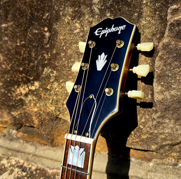 2022 Epiphone Inspired by Gibson J-200 - Vintage Sunburst - Acoustic Electric