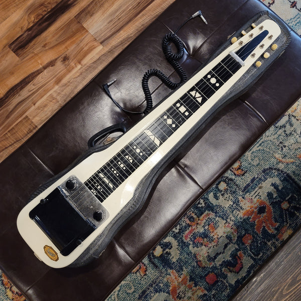 1966 Valco Supro Comet S410H Lap Steel w/ Original Case and Cable