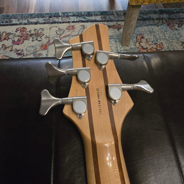 2001 Ibanez BTB 405QM - 5-String Bass - Translucent Purple - w/Hardshell Case