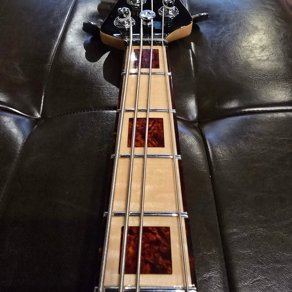 2022 Ernie Ball Music Man - Short Scale StingRay 4 - Bombshell - BFR Ball Family Reserve - w/OHSC