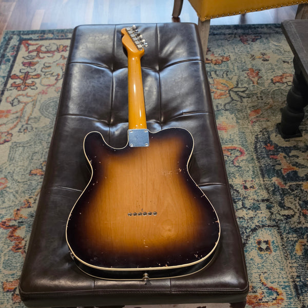 Fender Partscaster Parts Tele Telecaster Custom - Sunburst w/ Gig Bag