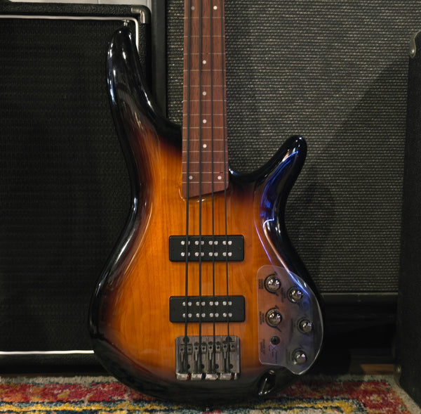 2018 Ibanez Soundgear SR370EF Fretless - Brown Burst - w/Hardshell Case