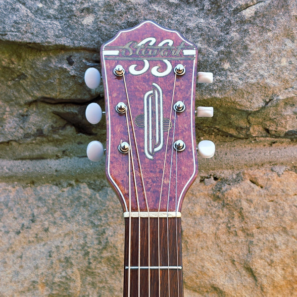 c. 1940 S.S. Stewart 17.25" Professional Archtop Guitar- Buegeleisen & Jacobson - Natural Blonde - w/Case