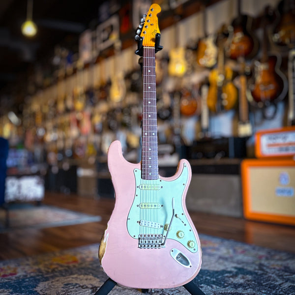 2015 Whitfill Custom Guitars - '62 S Relic - Shell Pink - w/ OHSC