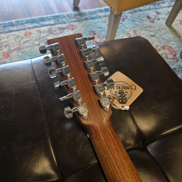 2017 Martin D12X1AE - 12-String Acoustic Electric Dreadnaught - Natural - w/Hardshell Case