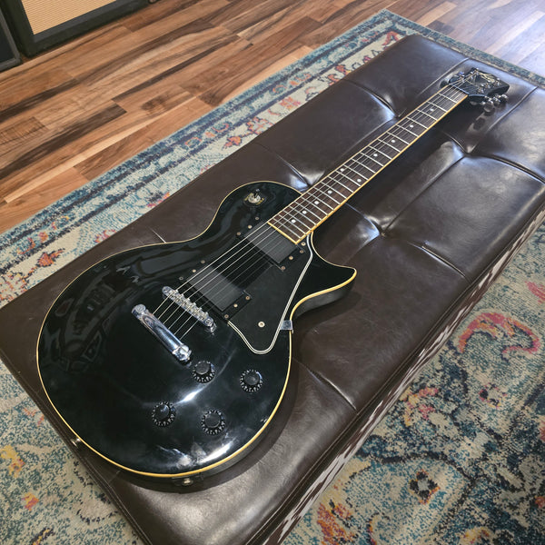 2000s Kay Vintage Series - K-LP - Singlecut - Black - w/ Hardshell Case