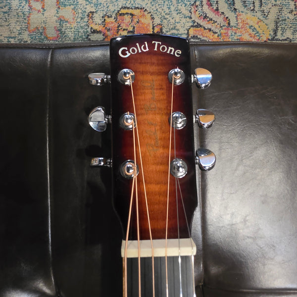 Used Gold Tone PBS-D - Paul Beard Signature Model - Deluxe - Square Neck - w/OHSC