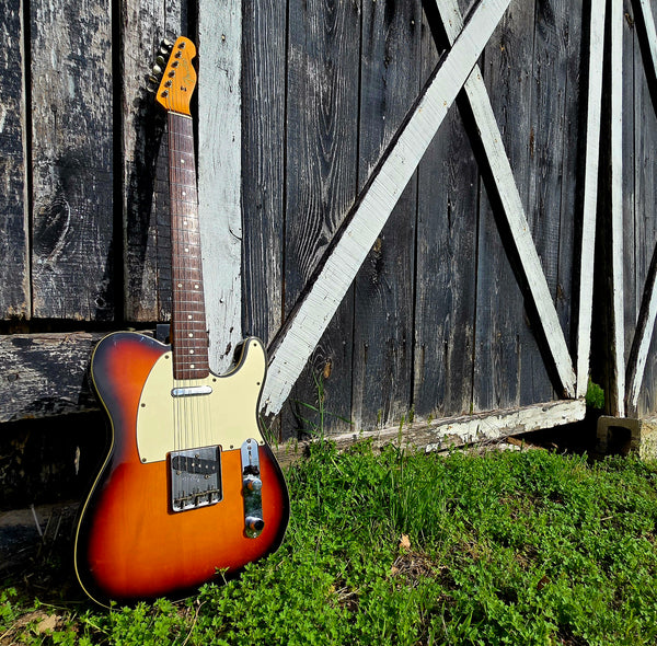 1989 Fender MIJ TLC-62 Telecaster Custom '62 Reissue - Sunburst - A-Serial, w/ Case
