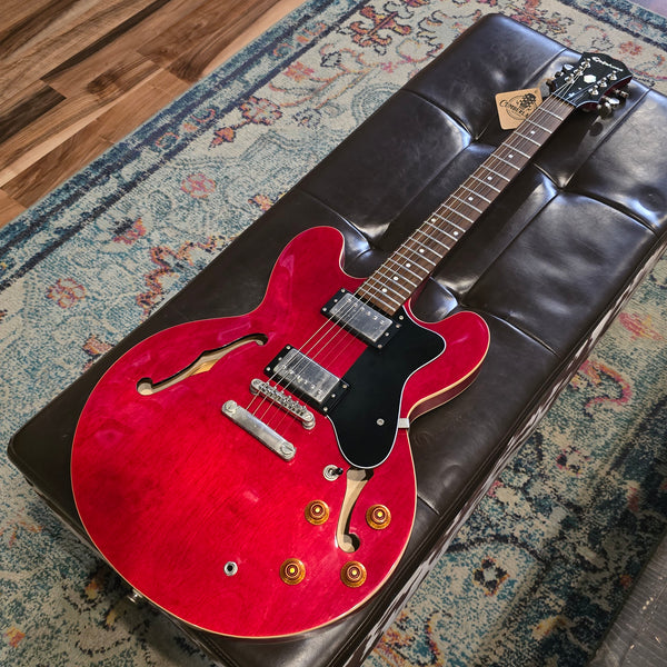2010 Epiphone The Dot CH ES-335 -  Cherry Red - w/ Hardshell Case