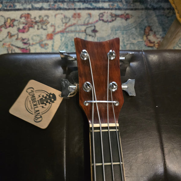 Early 1970s Kay K-1B Short Scale Bass - SG Body - w/ Gig Bag