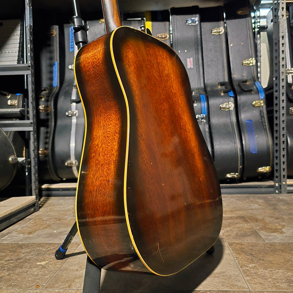 1969 Grammer / Ampeg G-30 - Mahogany Dreadnaught - Natural/Sunburst - w/Gig Bag