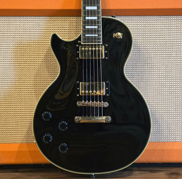 2015 Epiphone Les Paul Custom Pro - Left Handed LH - Black