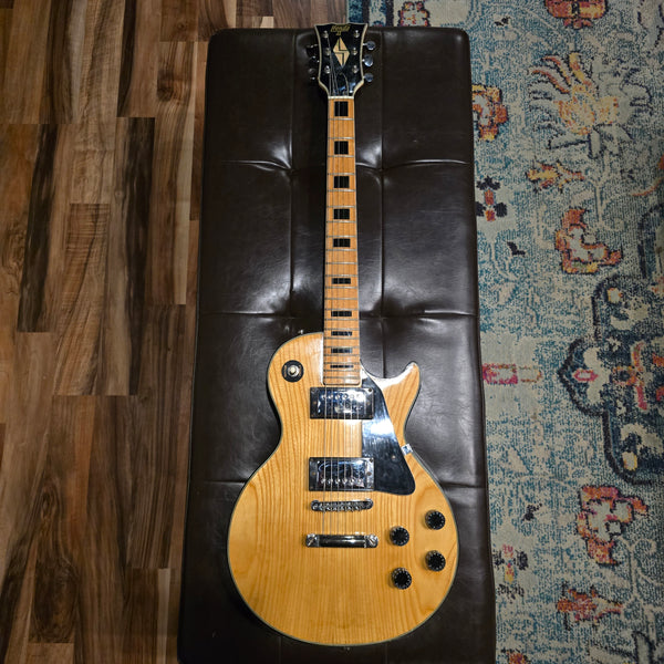 1979 Hondo II HLP-2N Natural LP-Style