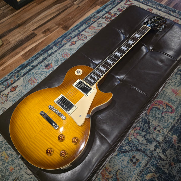 2012 Epiphone Les Paul Standard Pro - Honeyburst Flametop - w/ Gig Bag