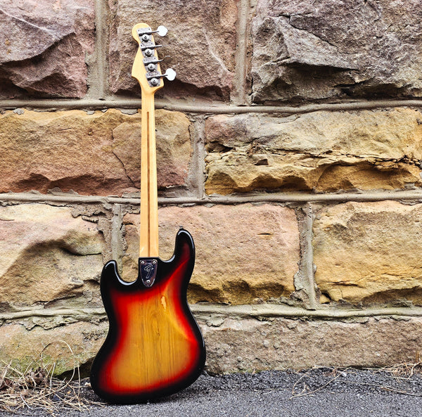 1975 Fender Jazz Bass - Sunburst - Maple - w/ OHSC