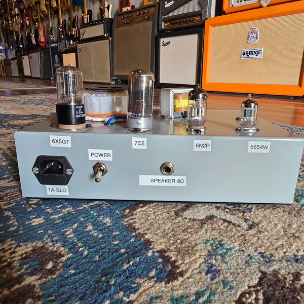 Hunter Amplifiers - The Keno Queenie - 5-watts Class A Handwired Tube Amp Head - Pink