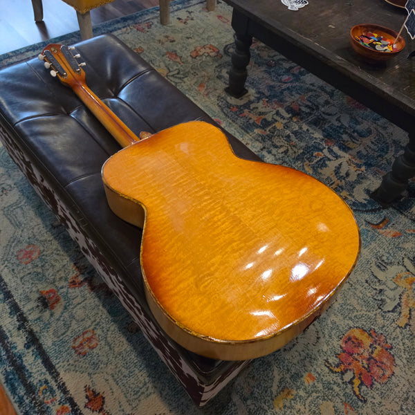 c. 1940 S.S. Stewart 17.25" Professional Archtop Guitar- Buegeleisen & Jacobson - Natural Blonde - w/Case
