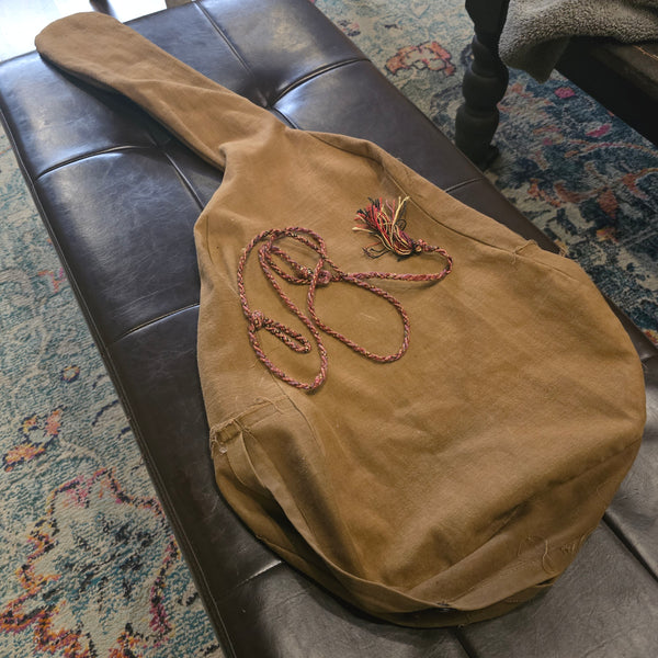 1930s Spiegel Vaquero - Amateur Hour 2 - Stencil Graphic Cowboy Musician Parlour Acoustic Guitar - w/ Bag