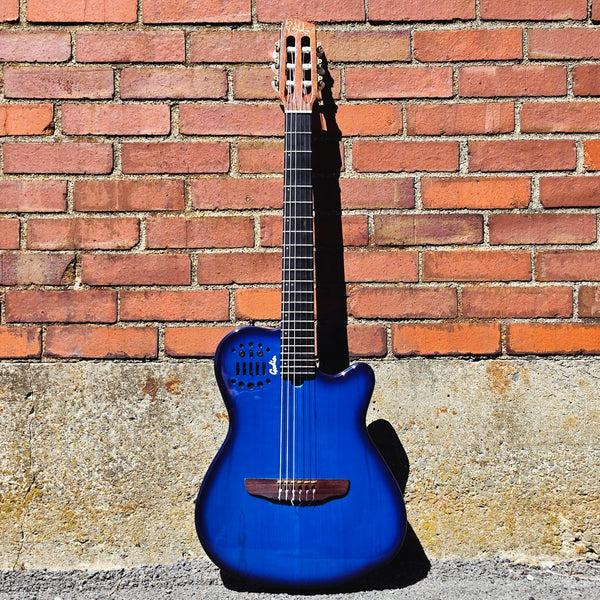 1999 Godin Multiac ACS-SA Nylon - Classical Midi - Blue - w/OHSC