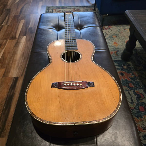 c.1928 Regal Parlor Guitar - X-Braced - Ready to Play! - w/ Case