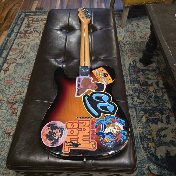 2004 Fender American Standard Telecaster - Sunburst - Owned and Used by Chris Robertson of Black Stone Cherry