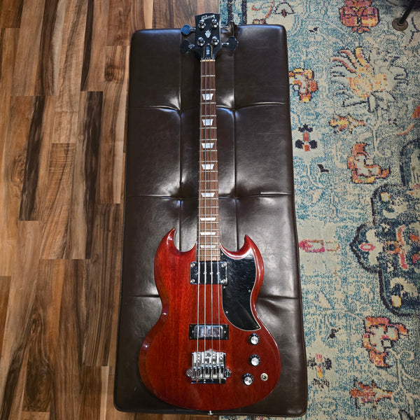 2015 Gibson USA SG Bass - Cherry - w/ OHSC