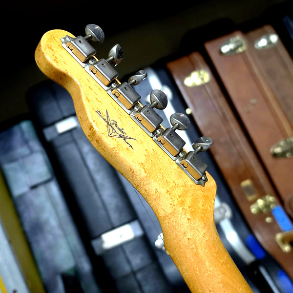 2018 Fender Custom Shop - Custom Deluxe Telecaster - Graffiti Yellow - w/OHSC