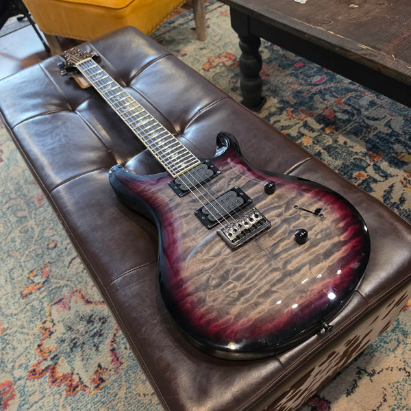 2020 PRS SE Mark Holcomb Signature Model - Grey Purple Burst - w/Gig Bag