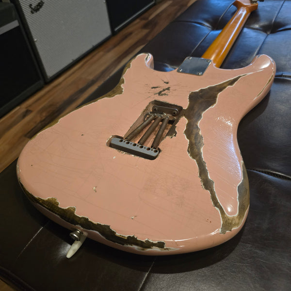 2015 Whitfill Custom Guitars - '62 S Relic - Shell Pink - w/ OHSC