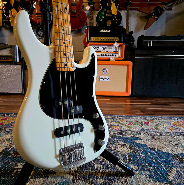 2017 Ernie Ball Music Man Caprice - Ivory White - w/ Hardshell Case