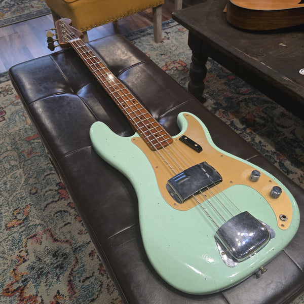 2024 Fender Custom Shop - Empire '58 - Precision P Bass - Aged Surf Green w/OHSC