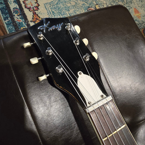 1962 Kay Archtop Acoustic Guitar - Sunburst - w/ Case