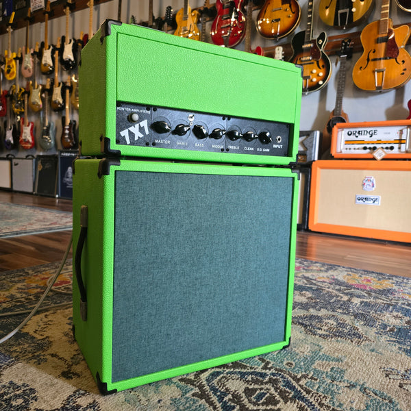Hunter Amplifiers - 7X7 1x12 8-ohm Speaker Cabinet - Green