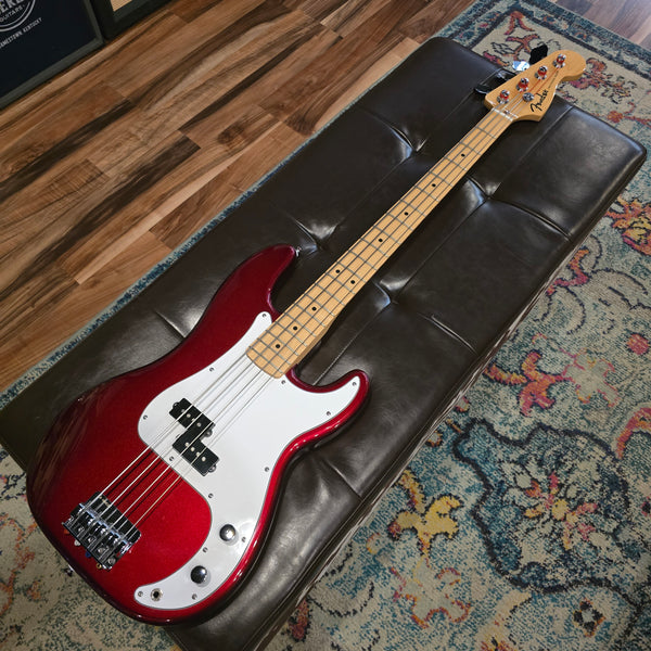 2025 Fender Standard Series - Precision P Bass - Candy Apple Red - Babicz Upgrade