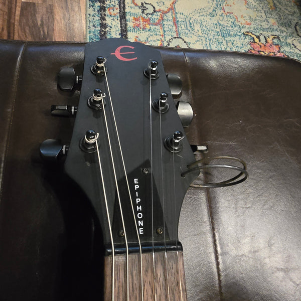 2001 Epiphone - Pierced - Gothic SG - Matte Black