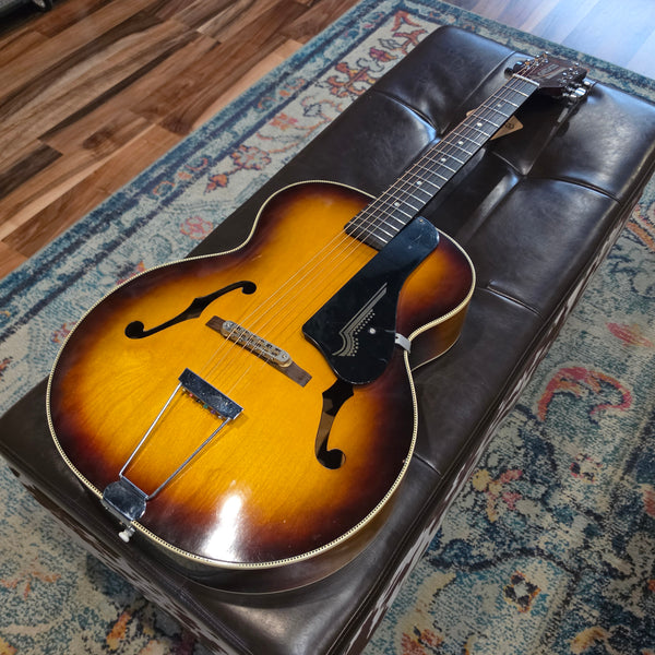 1962 Harmony Broadway H954 Auditorium Archtop Acoustic - w/Case