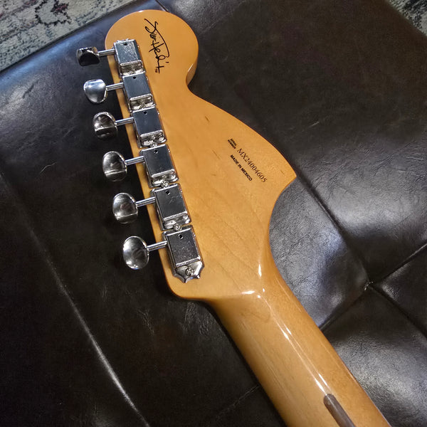 2024 Fender Hendrix Stratocaster - Olympic White w/ Upgrades and Hardshell Case Strat